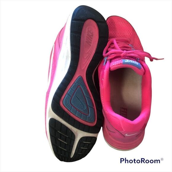 Nike Dual Fusion Run 3 Pink Comfort Running Shoes Womens Size 9.5 65359… - Picture 3 of 5